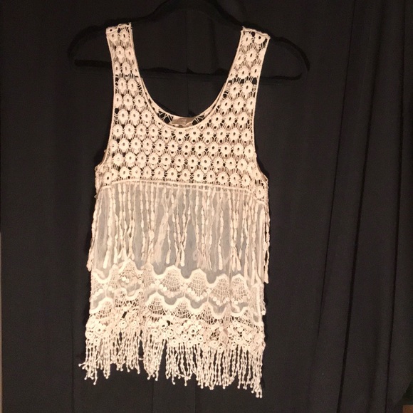 crystal k Tops - Crystal K bohemian style tank top.